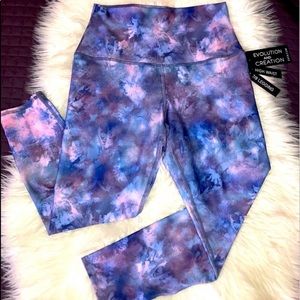 Evolution and creation tie dye legging